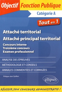 Philippe-Jean Quillien - Attaché territorial, attaché principal territorial - Concours interne, troisième concours, examen professionnel.