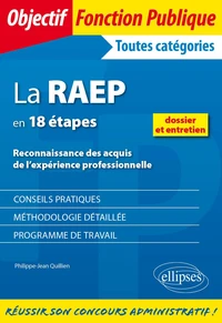 La RAEP en 18 étapes