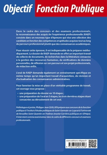 Réussir la RAEP. Reconnaissance des acquis de l'expérience professionnelle 2e édition