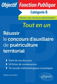 Réussir le concours d'auxiliaire de puériculture territorial Catégorie B