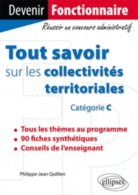Tout savoir sur les collectivités territoriales (catégorie C)