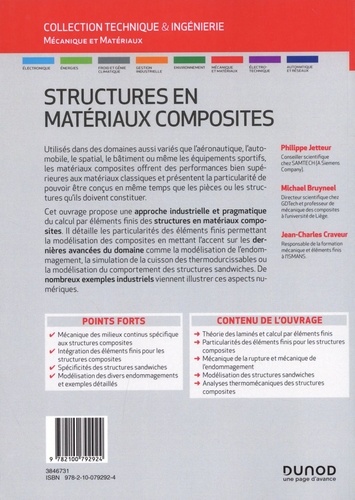 Structures en matériaux composites. Calcul par éléments finis