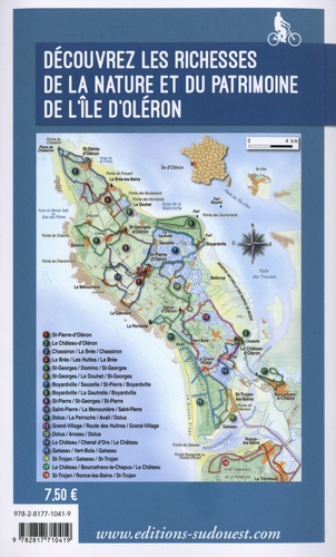 Balades à vélo sur l'île d'Oléron de Philippe Lafon - Grand Format - Livre  - Decitre