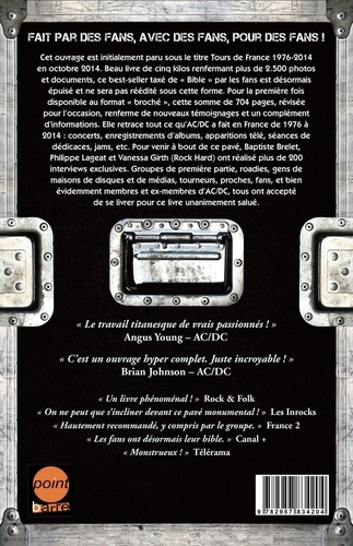 AC/DC. Tours de France  édition actualisée