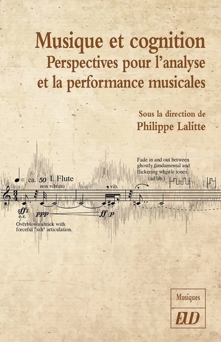 Philippe Lalitte - Musique et cognition - Perspectives pour l'analyse et la performance musicale.