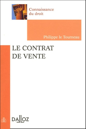 Philippe Le Tourneau - Le contrat de vente.