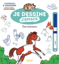 Philippe Legendre - Les animaux - Avec 1 feutre & son tampon qui efface !.