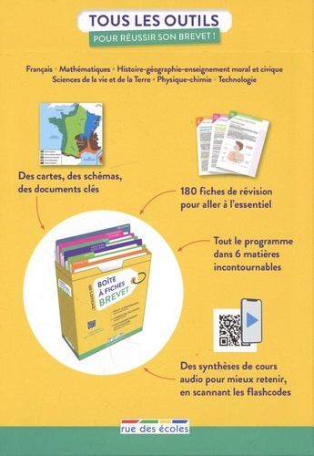 Gigmeta Boîte à Fiches D'Apprentissage 180 Cartes Colorées Avec Anneaux Et Onglets - Idéal Études Et Organisation
