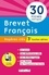 Brevet français 3e toutes séries