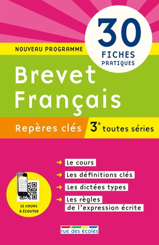 Brevet français 3e toutes séries  Edition 2016