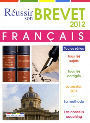 Français toutes séries  Edition 2012 - Occasion
