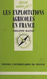 Les exploitations agricoles en France