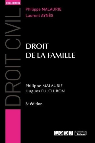 Droit de la famille 8e édition