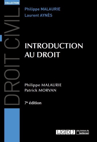 Introduction au droit 7e édition