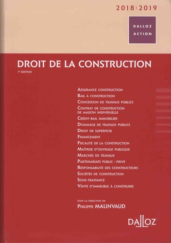 Philippe Malinvaud - Droit de la construction.