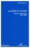 Philippe Manoury - La note et le son - Écrits et entretiens, 1981-1998.
