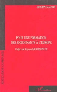 Pour une formation des enseignants à l'Europe