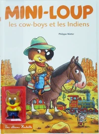Mini Loup, les cow-boys et les Indiens avec figurine