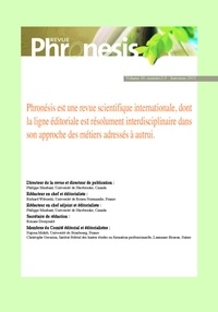 Philippe Maubant - Phronesis. Vol. 10, numéro 2-3 | 2021. Comment soutenir l’articulation entre les croyances et les pratiques chez les (futurs) enseignants ?.