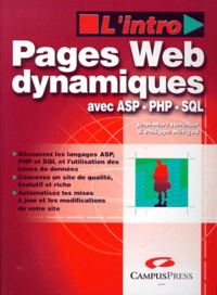Philippe Merigot et Jean-Marc Herellier - Pages Web dynamiques.