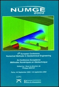 Philippe Mestat - Numge 2002 : 5ème conférence européenne méthodes numeriques en géotechnique.