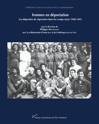 Philippe Mezzasalma - Femmes en déportation - Les déportées de répression dans les camps nazis 1940-1945.