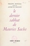 Philippe Monceau et André du Dognon - Le dernier sabbat de Maurice Sachs - Hambourg 1943-1945.