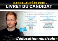 L'éducation musicale, Baccalauréat, Option facultative, toutes séries, Enseignement de spécialité, Série L