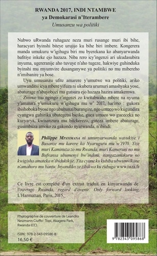 Rwanda 2017 indi ntambwe. ya Demokarasi n'Iterambere - Umusanzu wa politiki