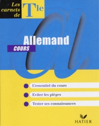 Philippe Nachez et Michel Esterle - Allemand Terminale. Cours.