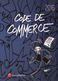 Philippe Pétel - Code de commerce 2016 - Jaquette Elyxyak.