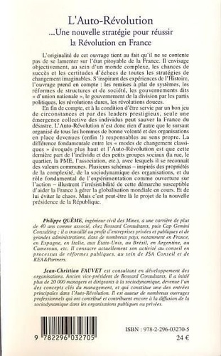 L'Auto-Révolution française.... Une nouvelle stratégie pour réussir la Révolution en France mieux que 1789