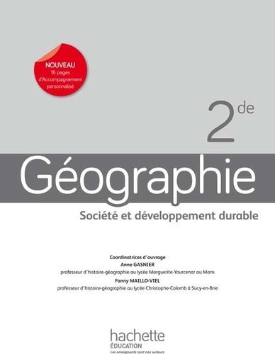 Philippe Rekacewicz et Anne Gasnier - Géographie 2e - Livre du professeur.