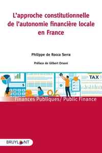 L'autonomie financière locale