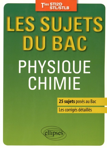 Physique-Chimie Tles STI2D/STL/STLB - Occasion