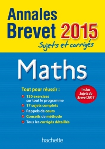 Philippe Rousseau - Maths 3e - Sujets et corrigés.