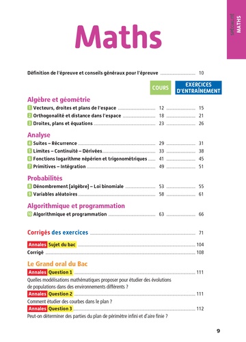 Toutes les matières Tle Spécialités scientifiques  Edition 2022