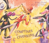 Philippe Roussel et  Quatuor Debussy - Comptines et chansons - Volume 1 et 2. 2 CD audio