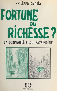 Philippe Sentis - Fortune ou richesse ? La comptabilité du patrimoine.