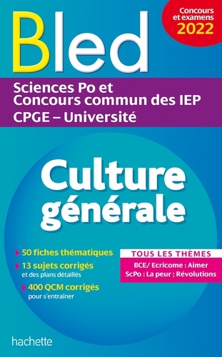 Bled Supérieur - Culture générale, examens et concours 2022 - Ebook epub