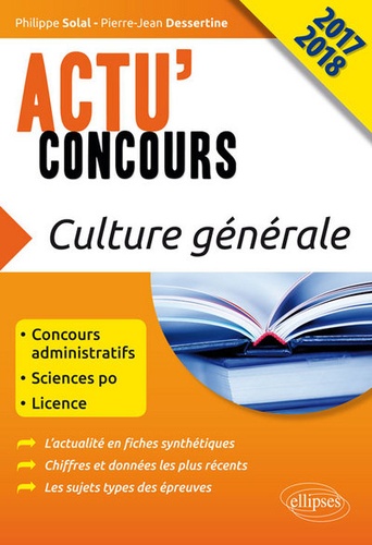 Culture générale  Edition 2017-2018 - Occasion