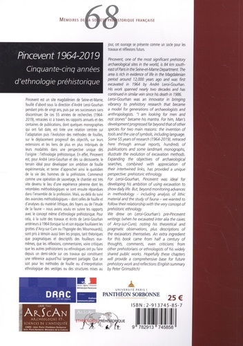 Pincevent (1964-2019). Cinquante-cinq années d'ethnologie préhistorique