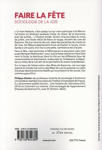 Faire la fête. Sociologie de la joie