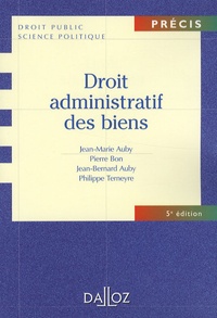 Philippe Terneyre et Jean-Marie Auby - Droit administratif des biens.