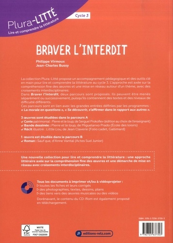 Braver l'interdit. Cycle 3  avec 1 Cédérom