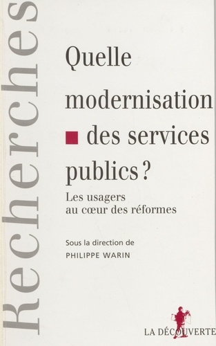 Quelle modernisation des services publics ?