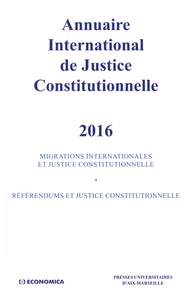 Annuaire international de justice constitutionnelle