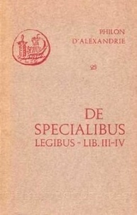  Philon d'Alexandrie - DE SPECIALIBUS L III-IV.