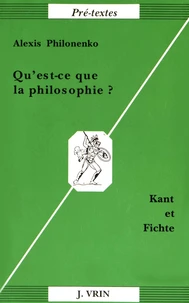 Qu'est-ce que la philosophie ?
