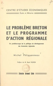 Le problème breton et le programme d'action régionale